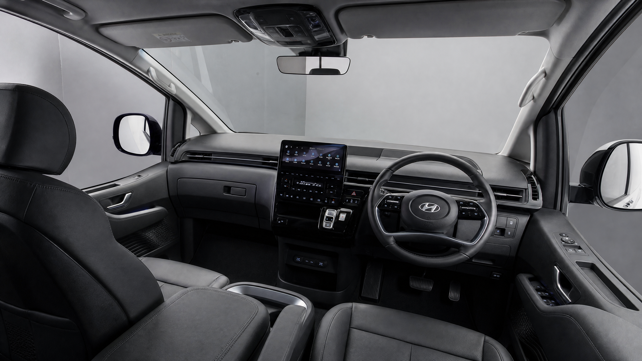 Hyundai Staria right-hand-drive cabin interior