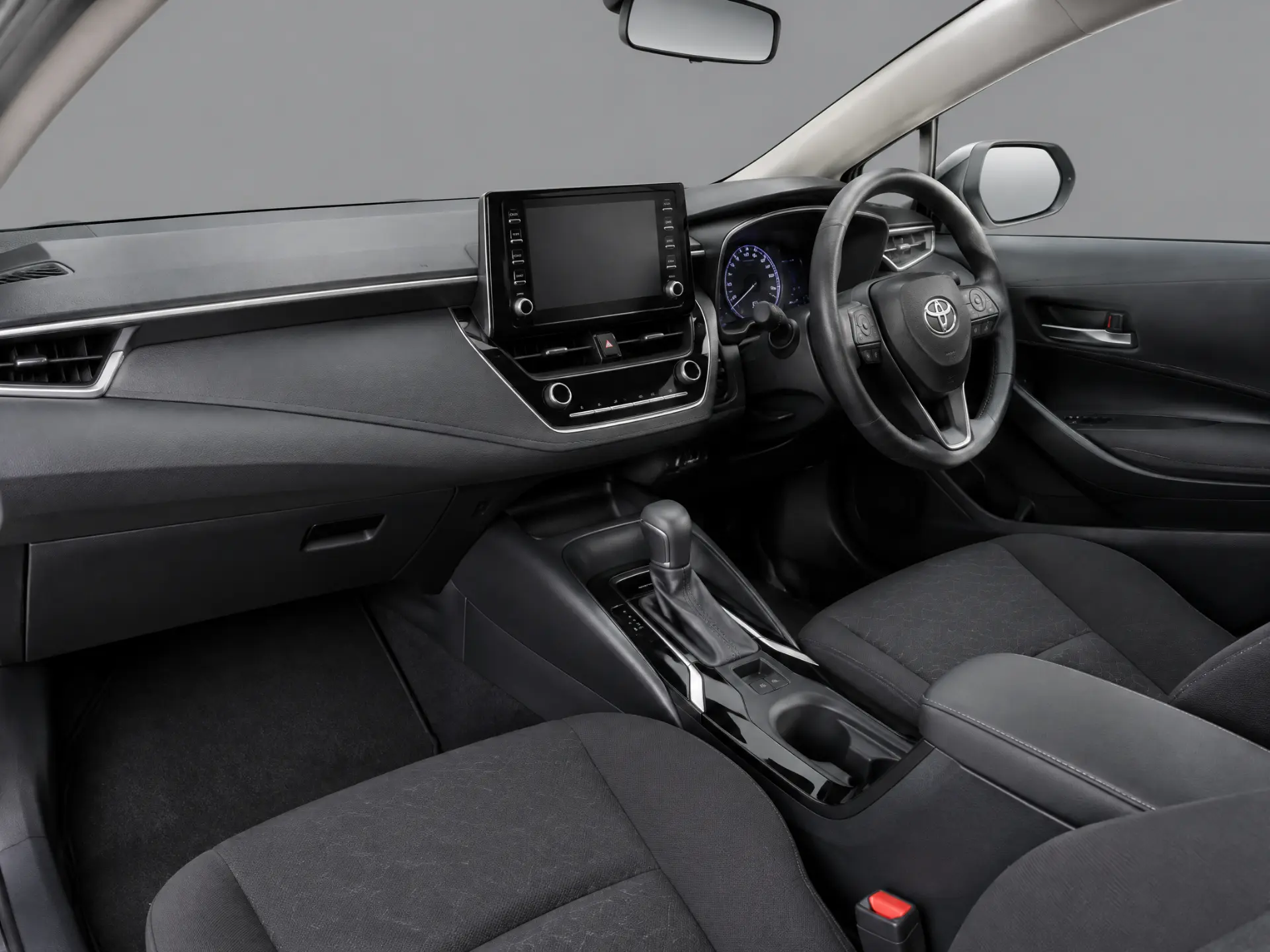 Toyota Corolla right-hand-drive cabin